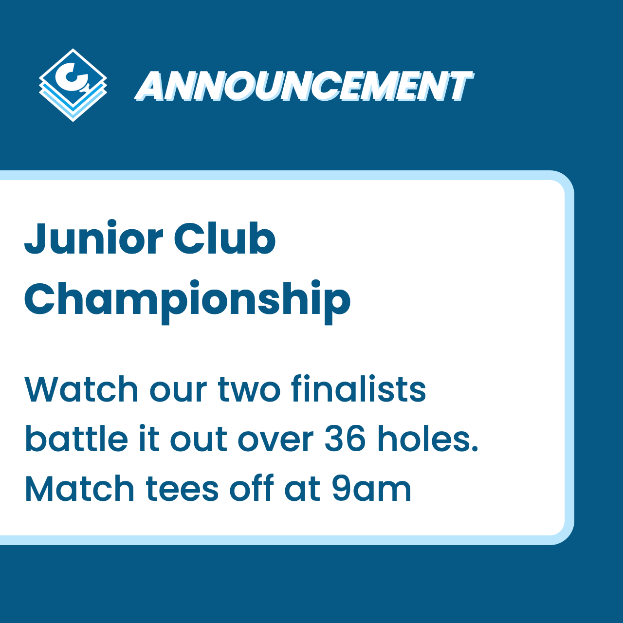 Example capsule image showing an announcement.